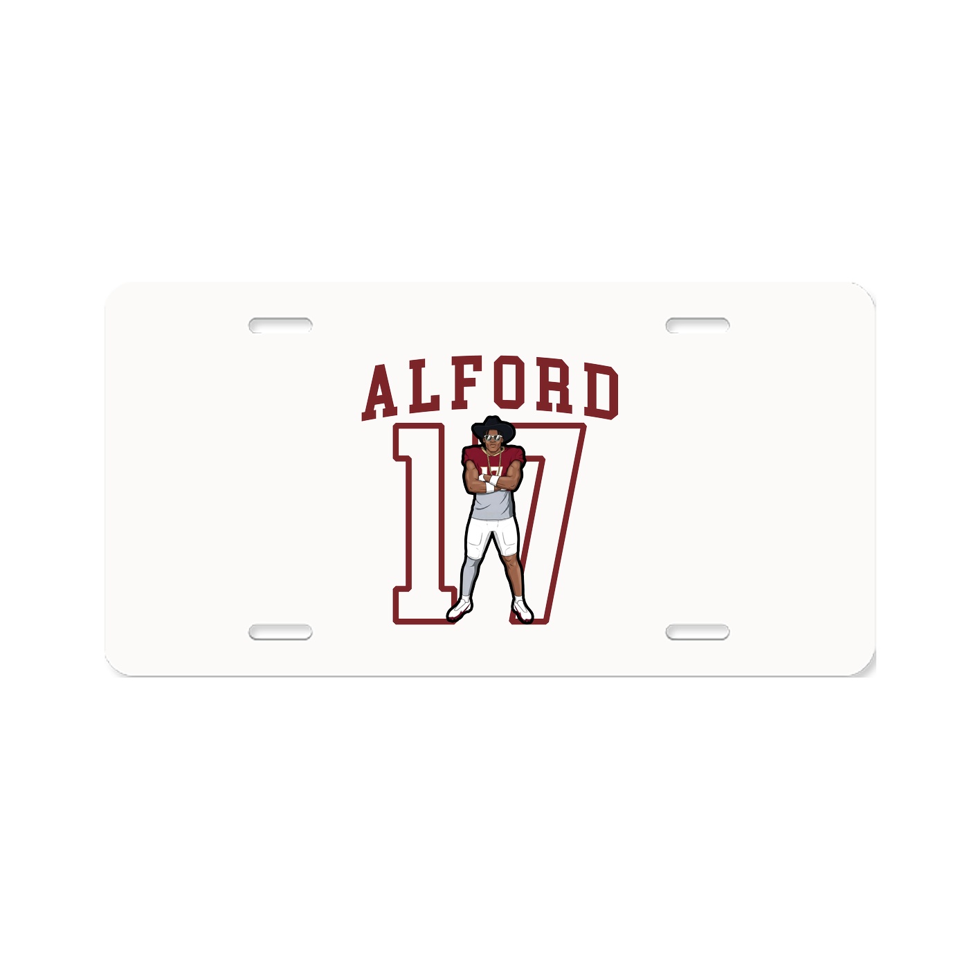 Aluminum License Plate