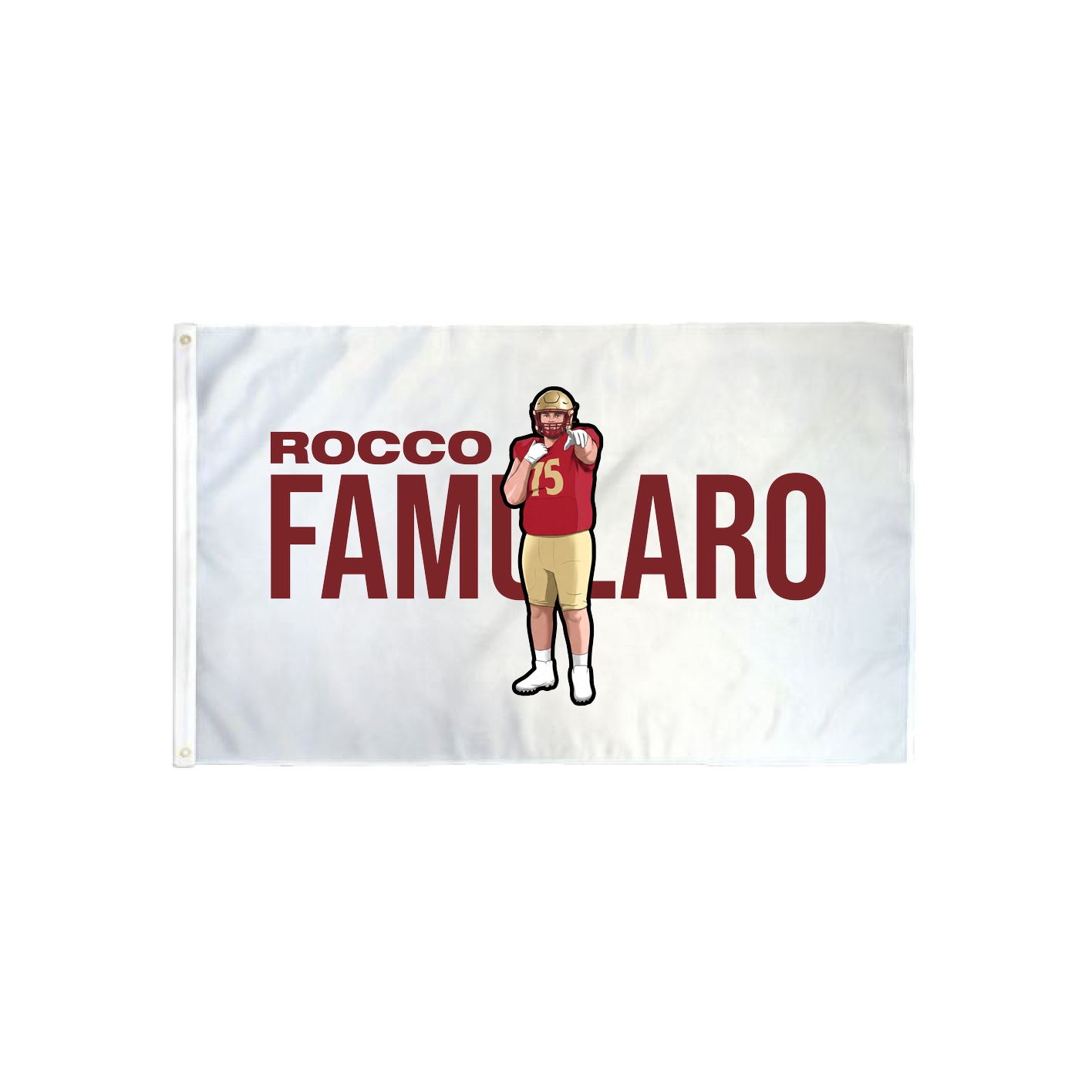 3x5 Flag — Player Name in Classic