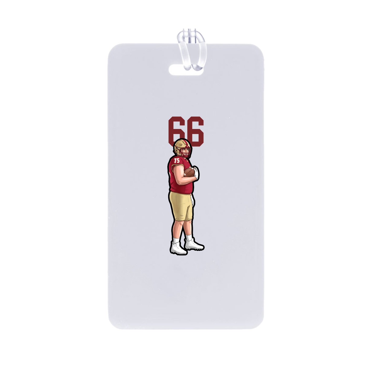 Bag Tag — Number Top in Classic