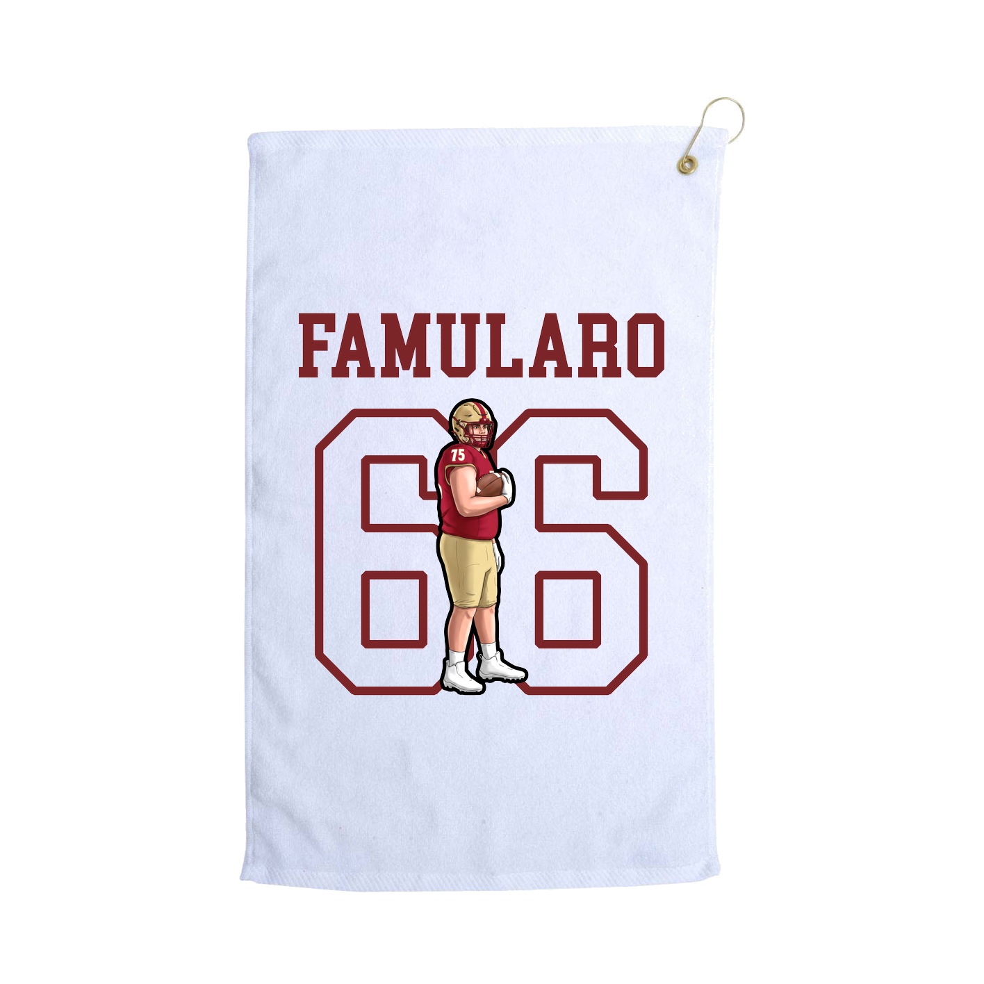 Golf Towel — Shirsey in White