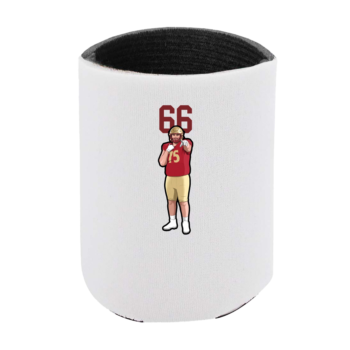Can Holder — Number Top in White