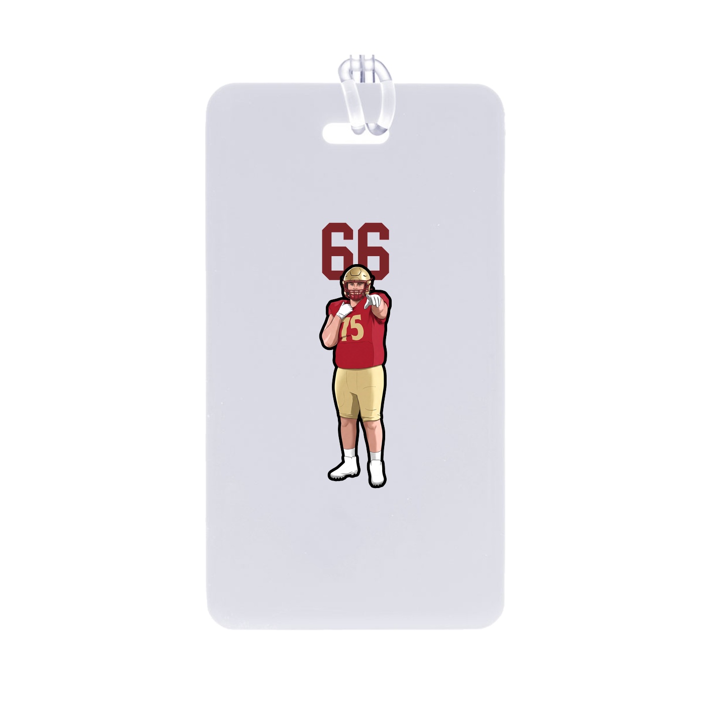 Bag Tag — Number Top in Classic