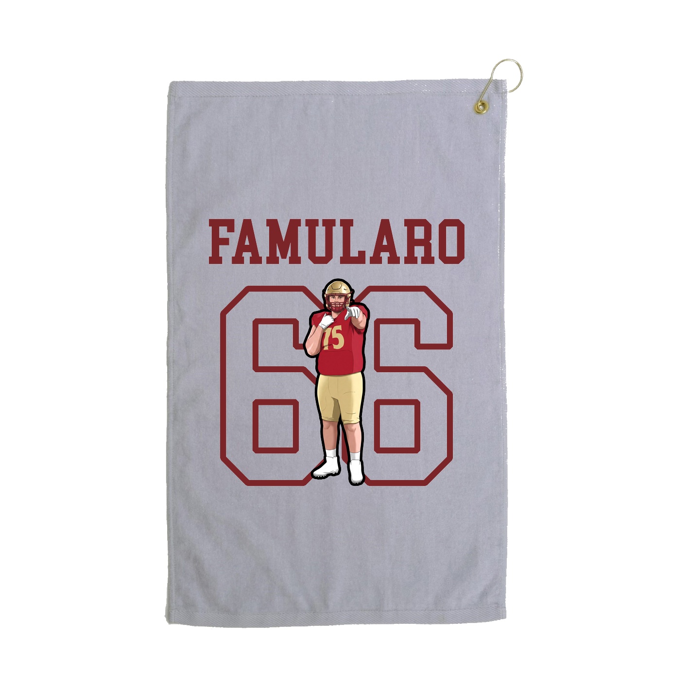 Golf Towel — Shirsey in Grey