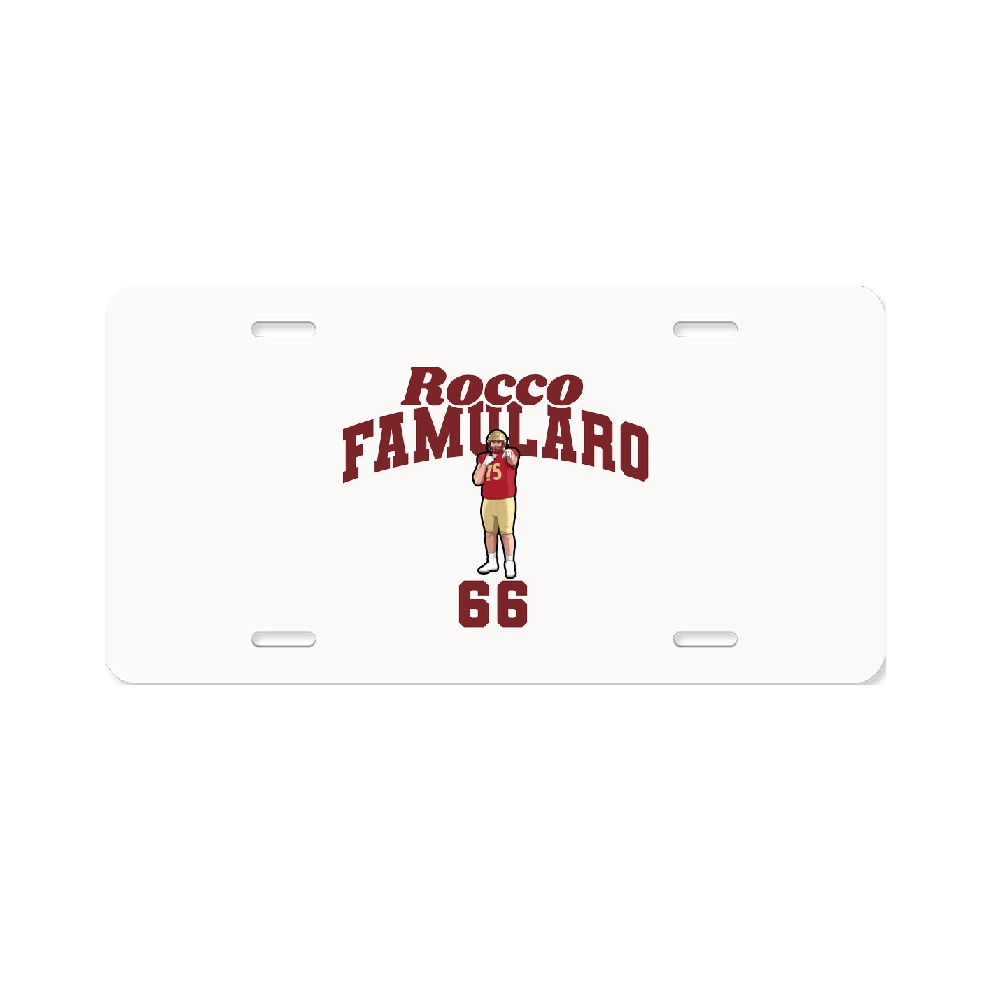 License Plate — Signature Arch in Classic