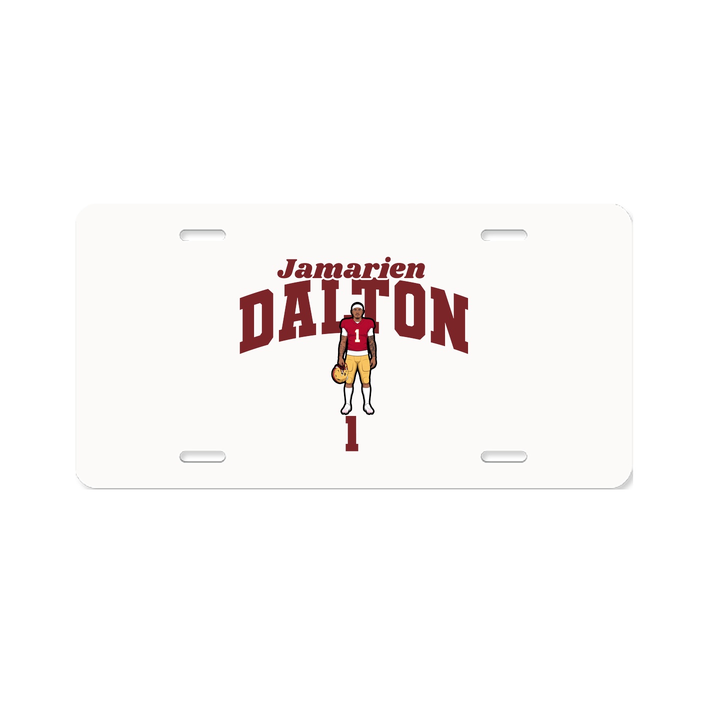 License Plate — Signature Arch in Classic