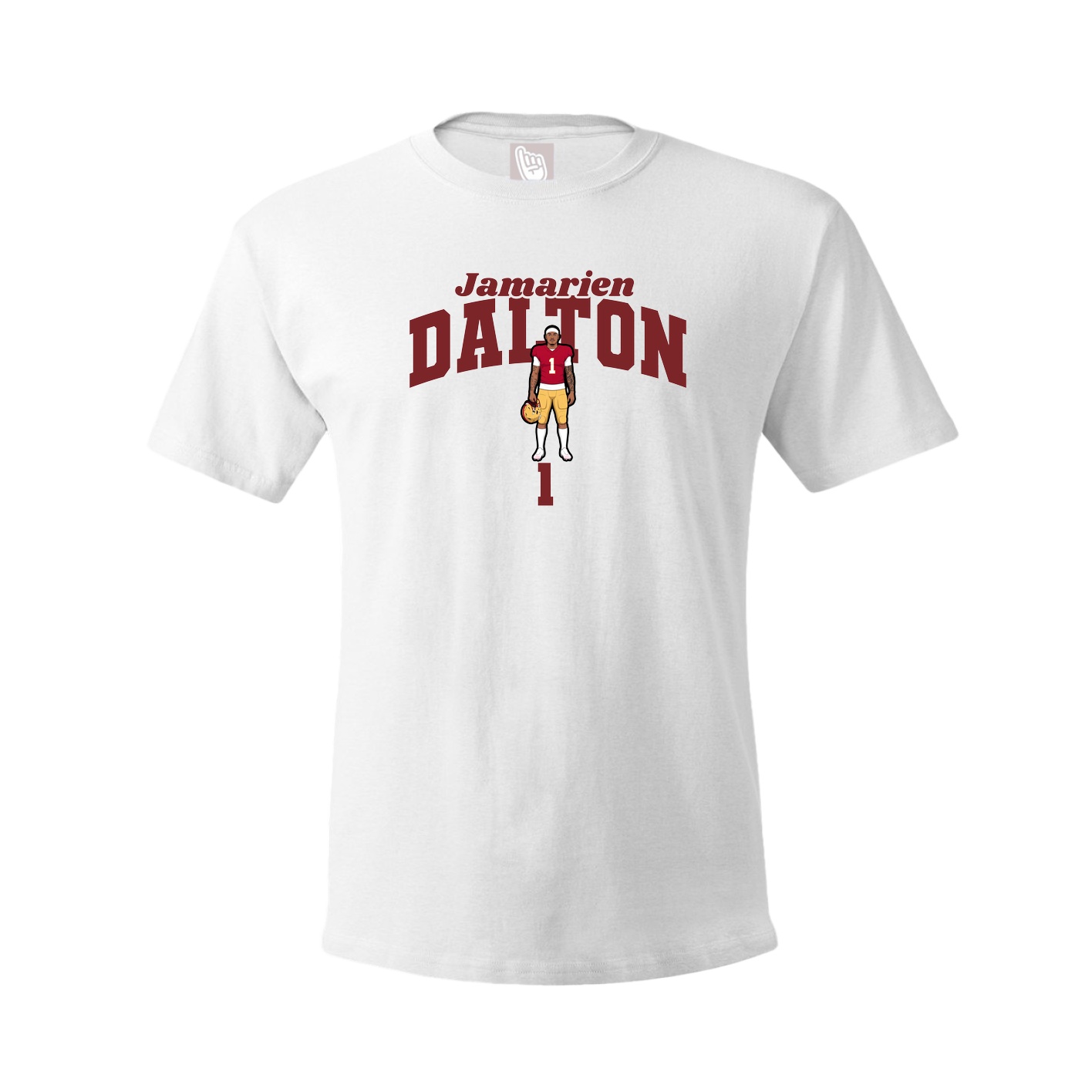 Tee — Signature Arch in White