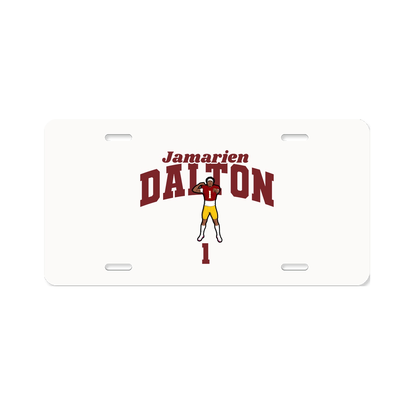 License Plate — Signature Arch in Classic
