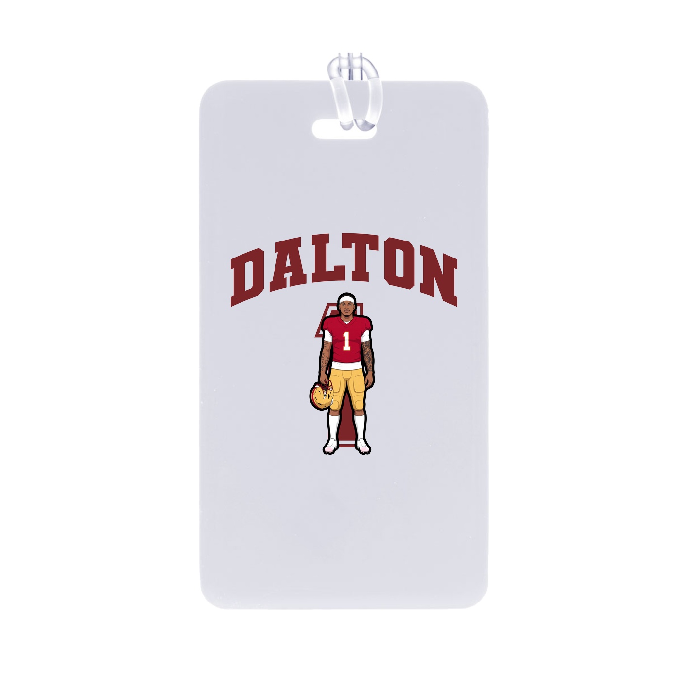 Bag Tag — Number in Classic