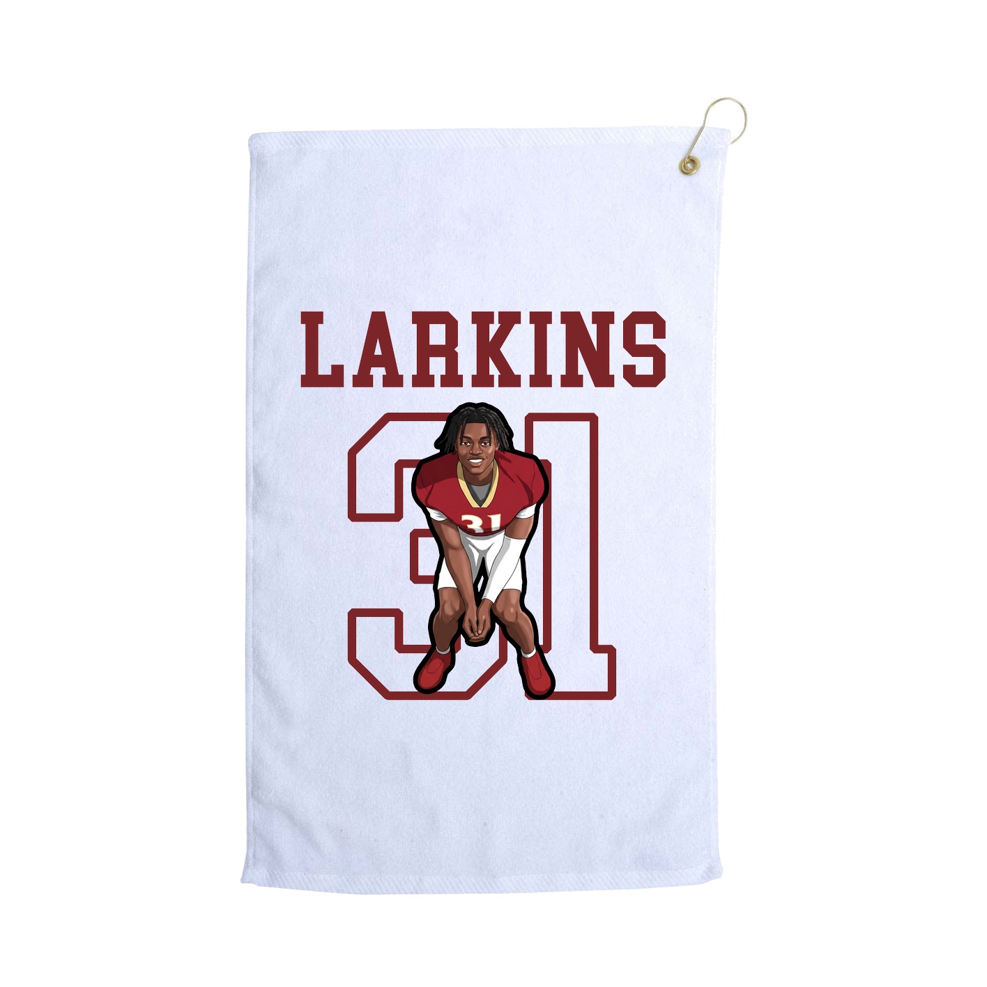 Golf Towel — Shirsey in White