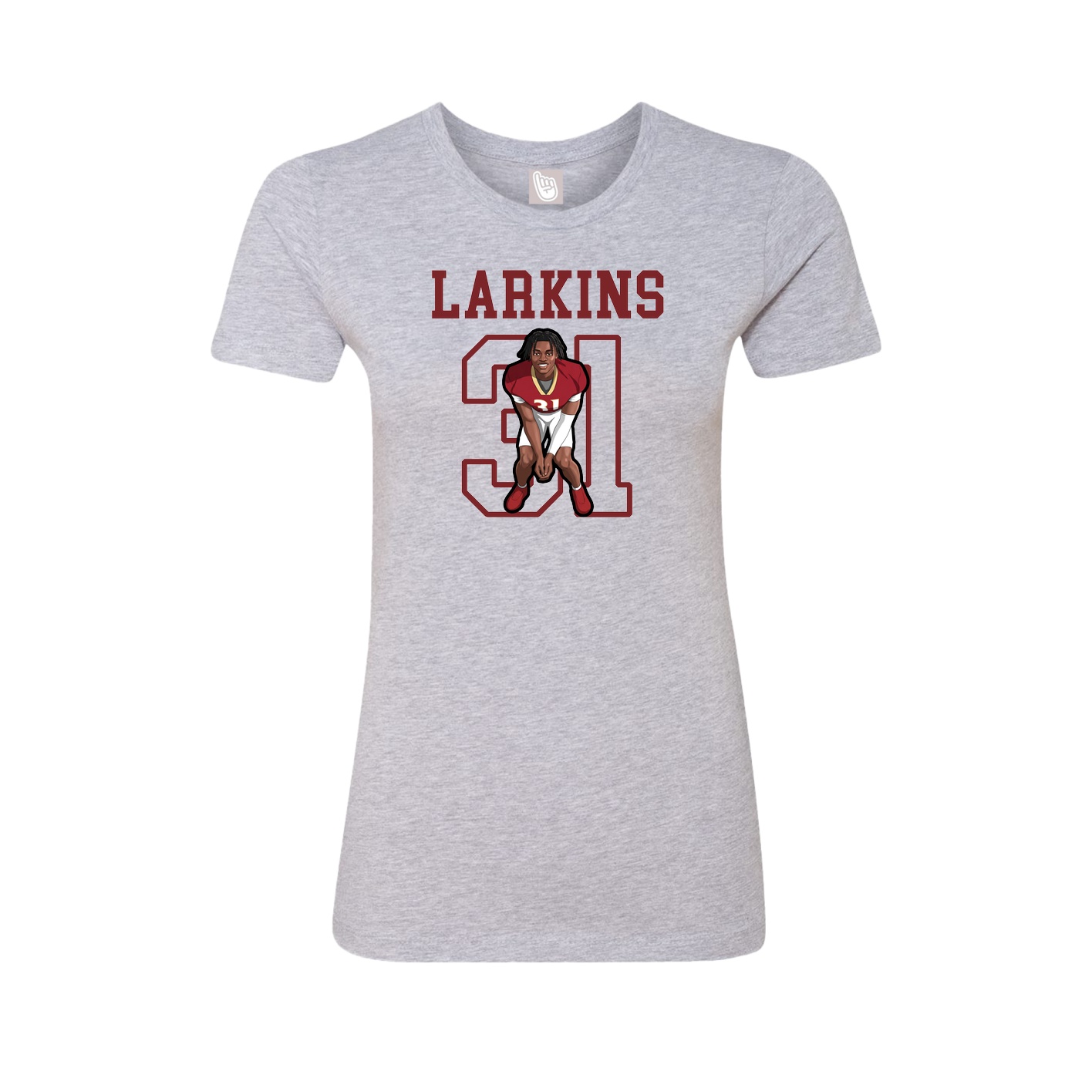 Fitted Women's Tee — Shirsey in Grey