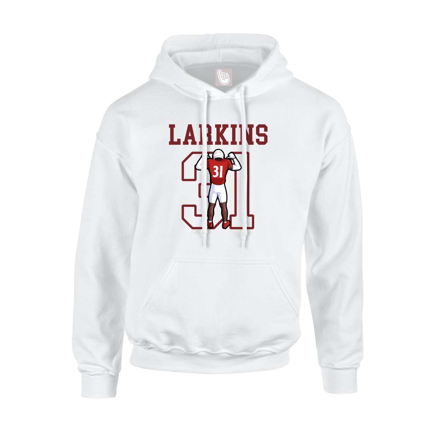 Youth Hoodie — Shirsey in White
