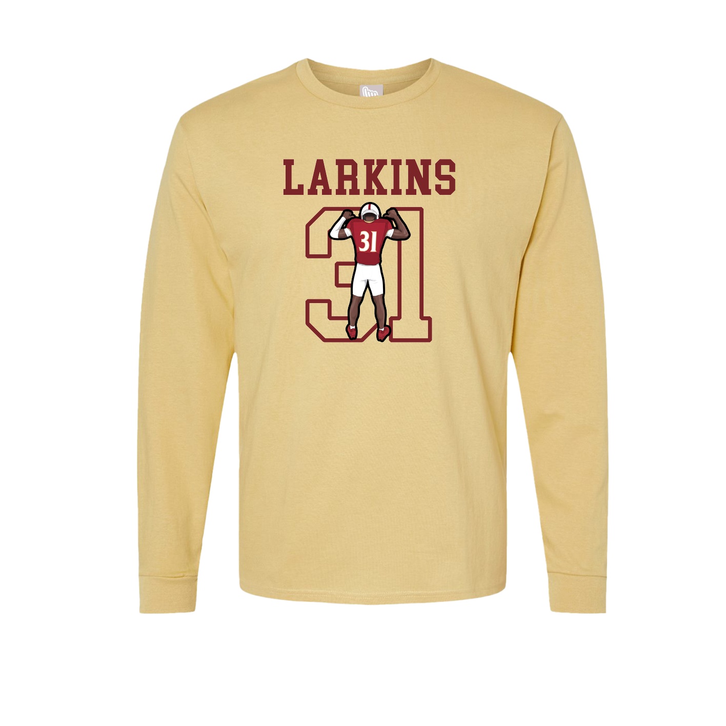 Long Sleeve Tee — Shirsey in Vegas Gold