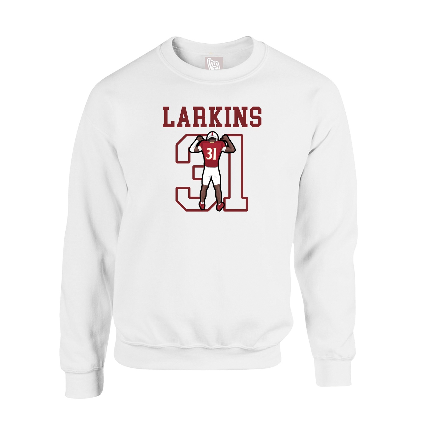 Fleece Crew — Shirsey in White