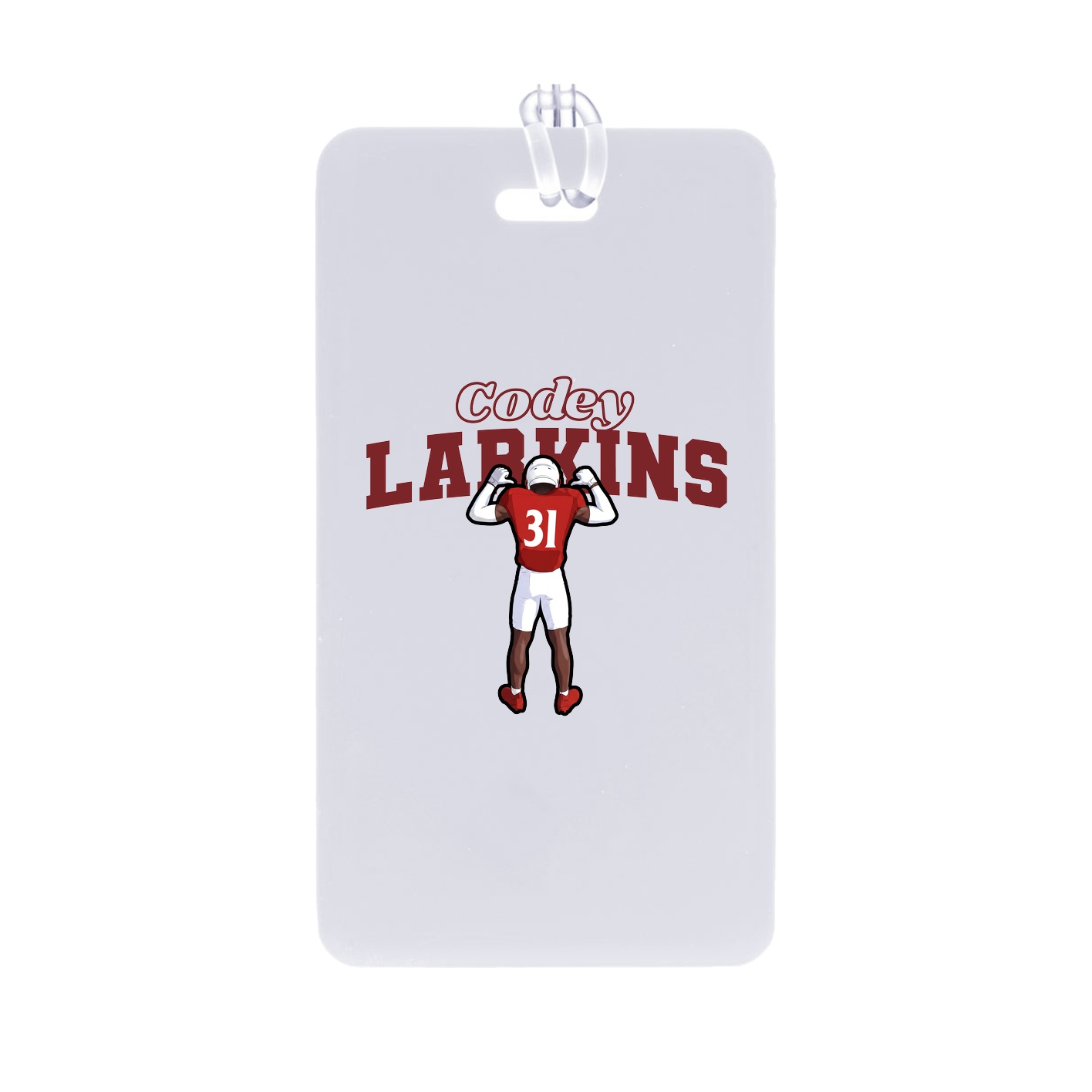 Bag Tag — Name Arch in Classic