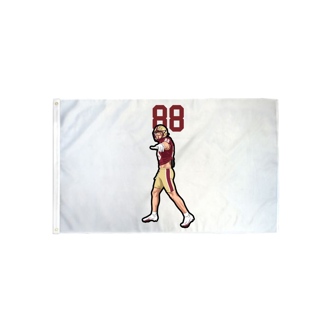 3x5 Flag — Number Top in Classic