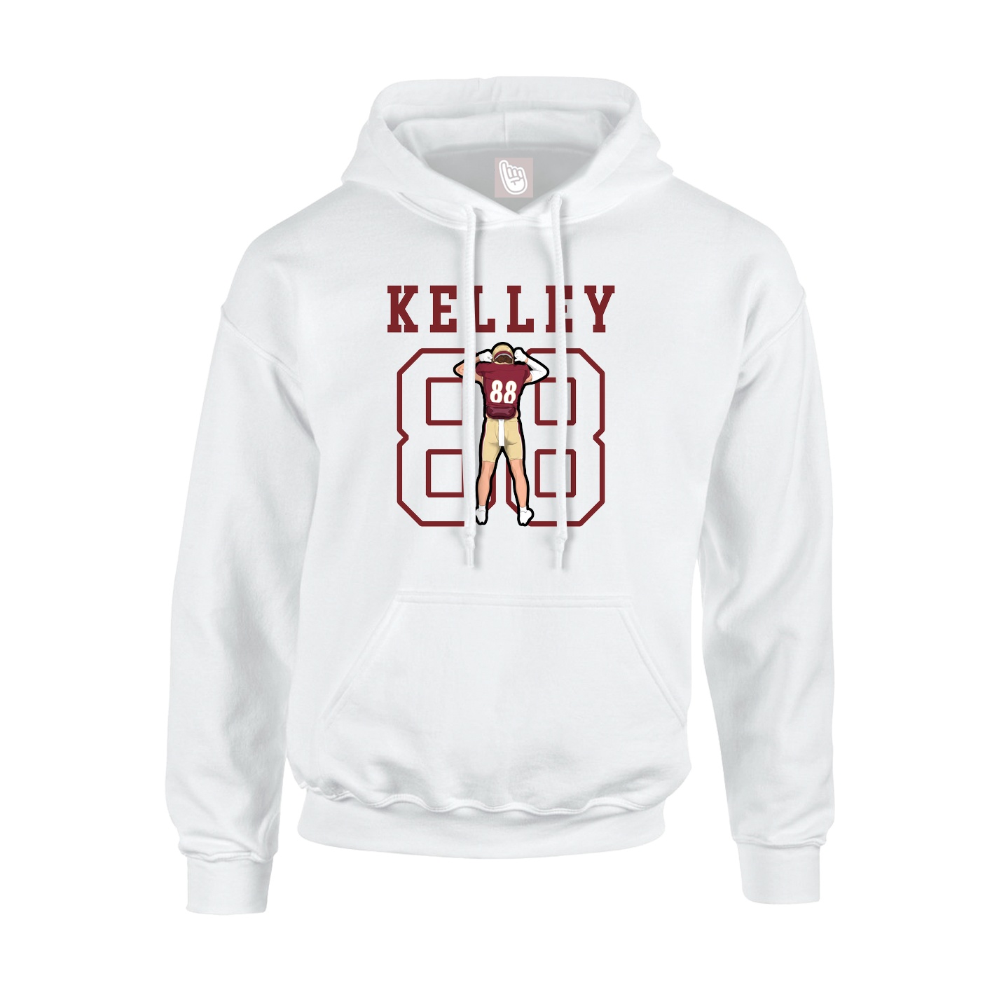 Youth Hoodie — Shirsey in White