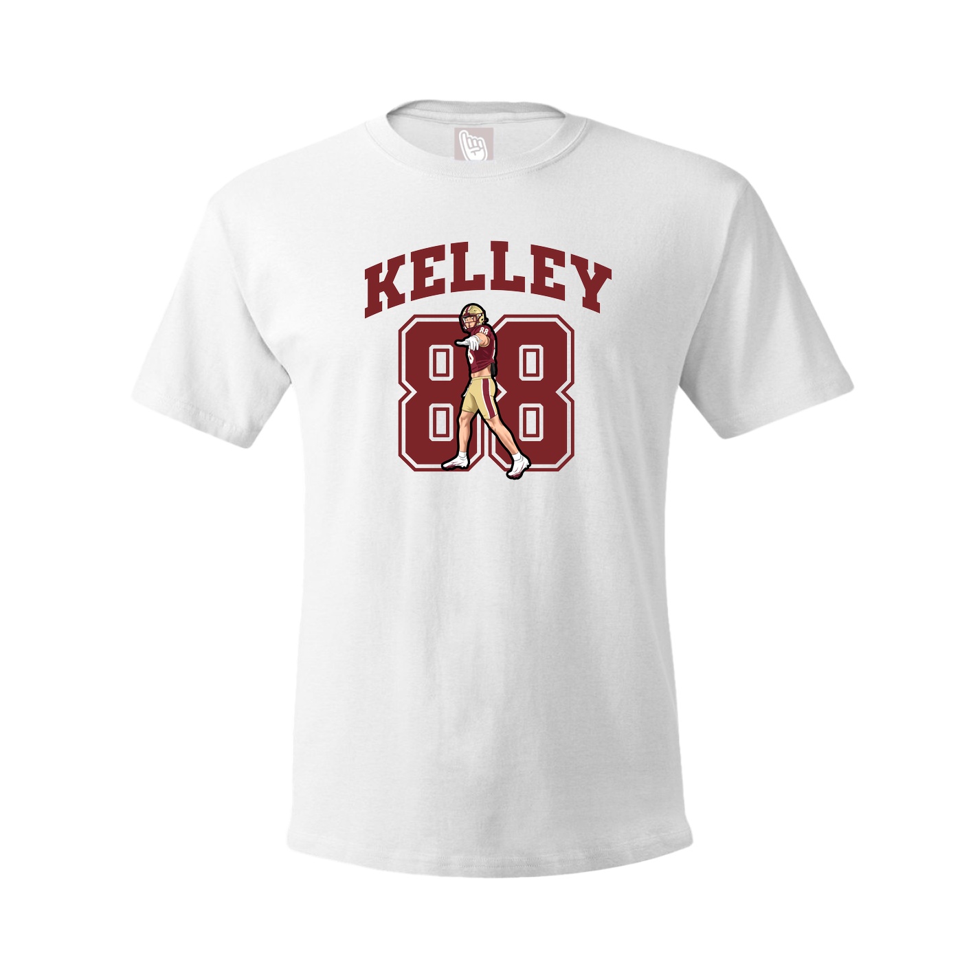 Tee — Number in White