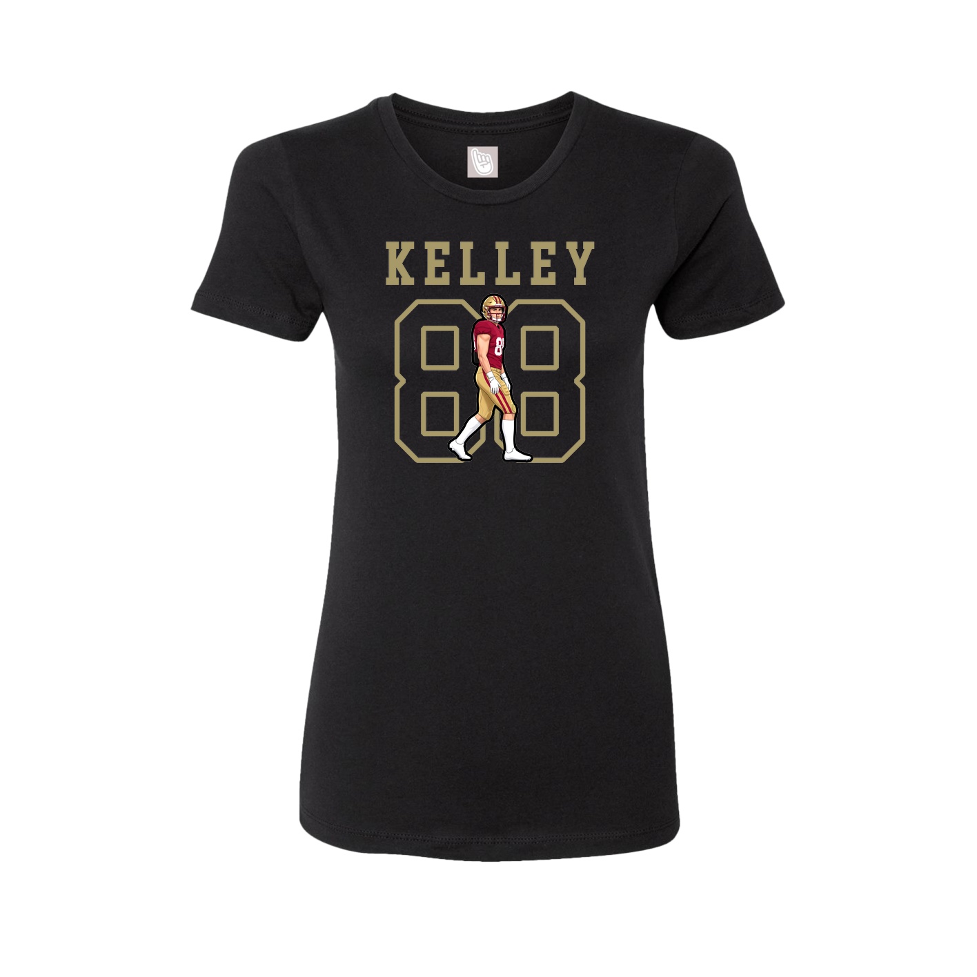 Fitted Women's Tee — Shirsey in Black