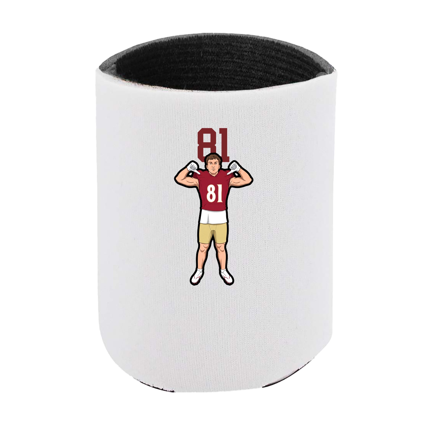 Can Holder — Number Top in White