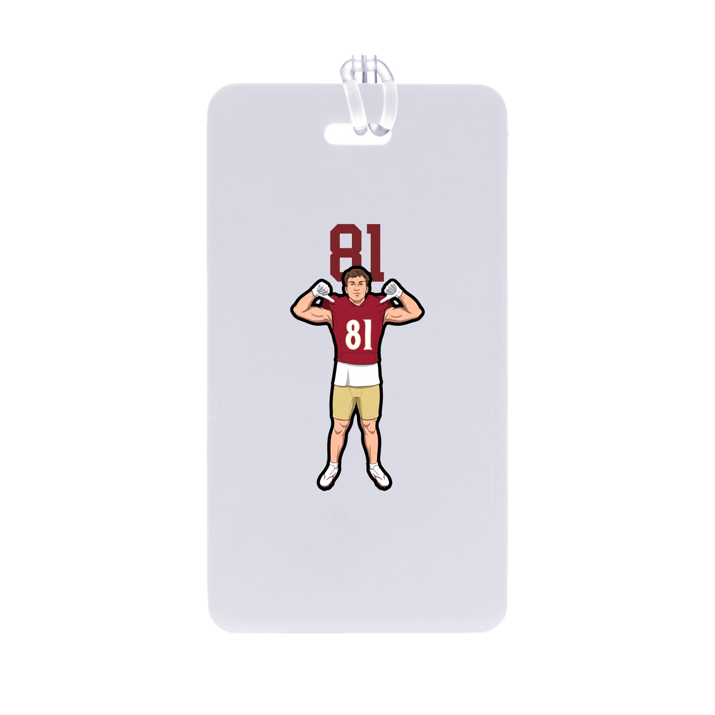 Bag Tag — Number Top in Classic