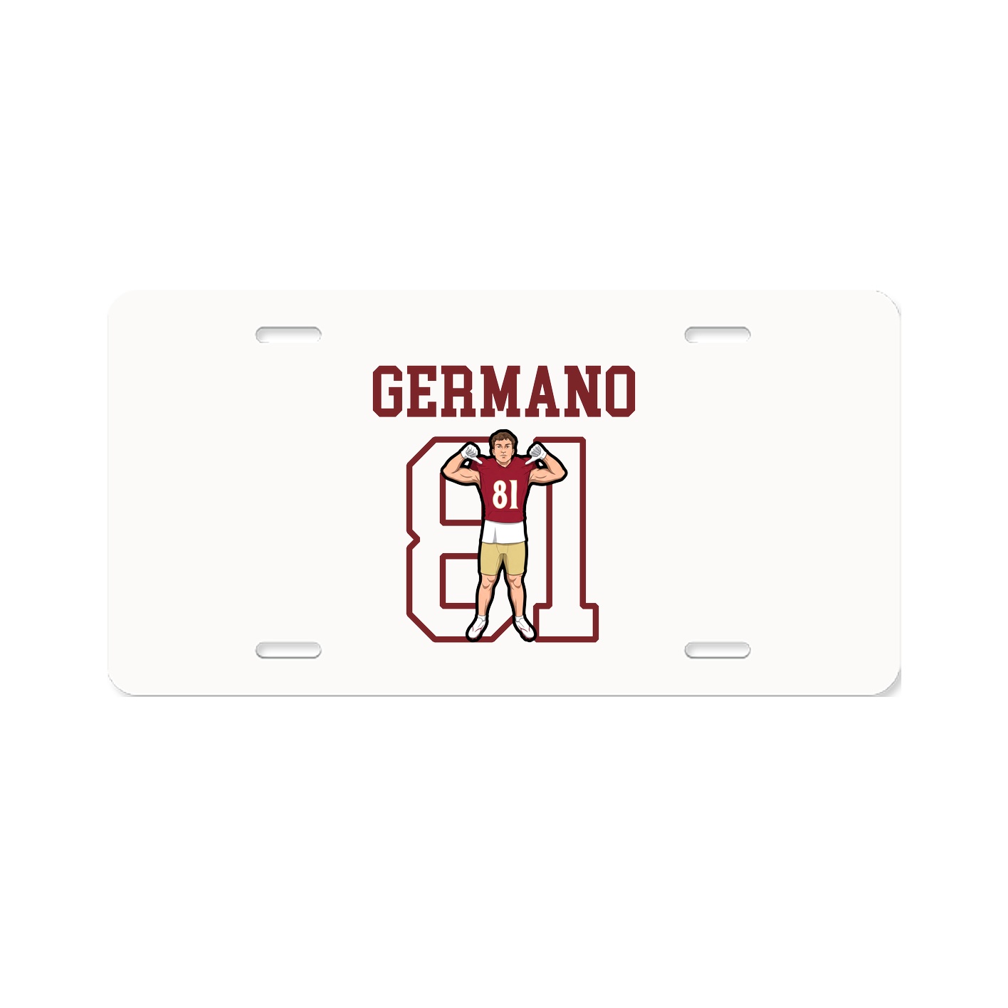 License Plate — Shirsey in Classic