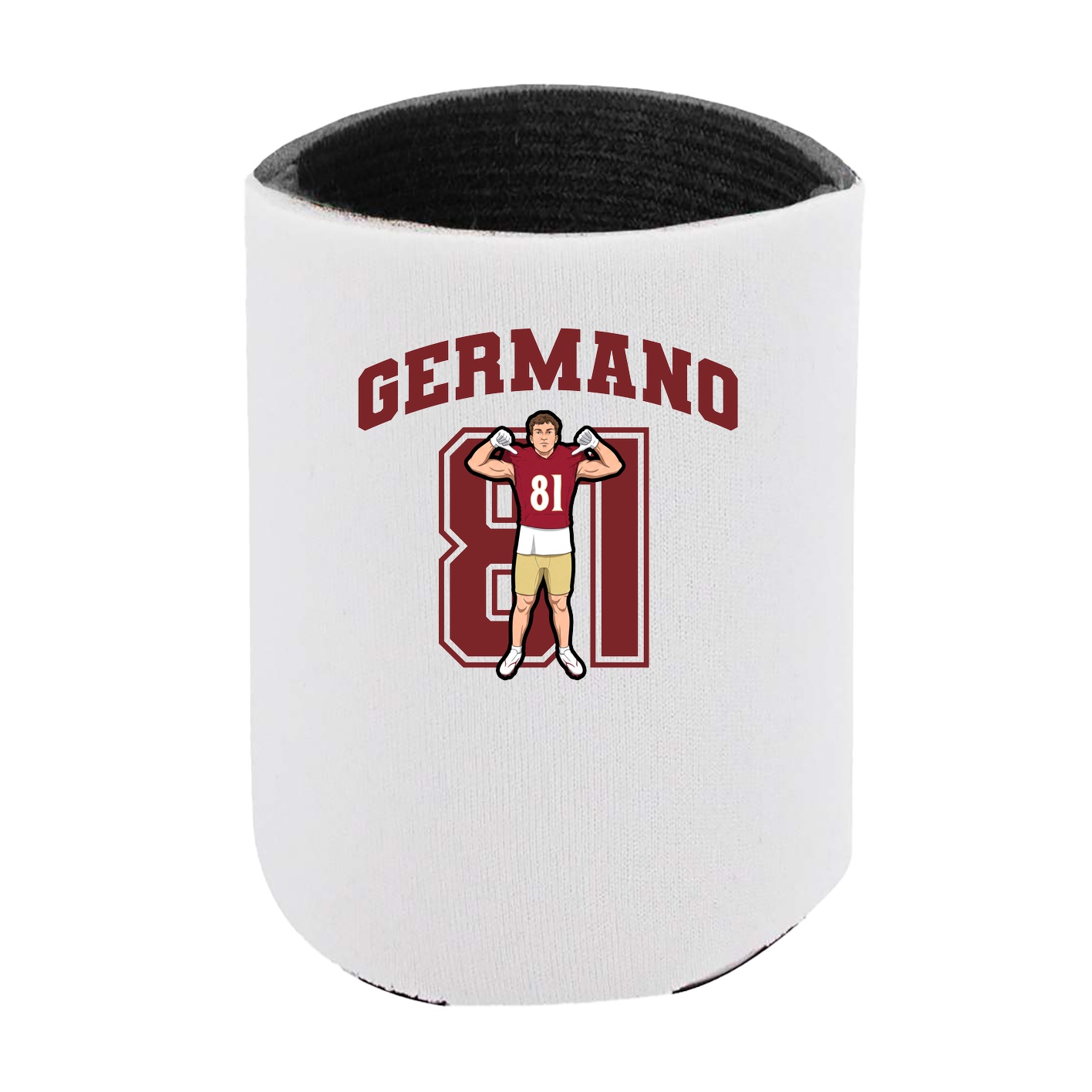 Can Holder — Number in White