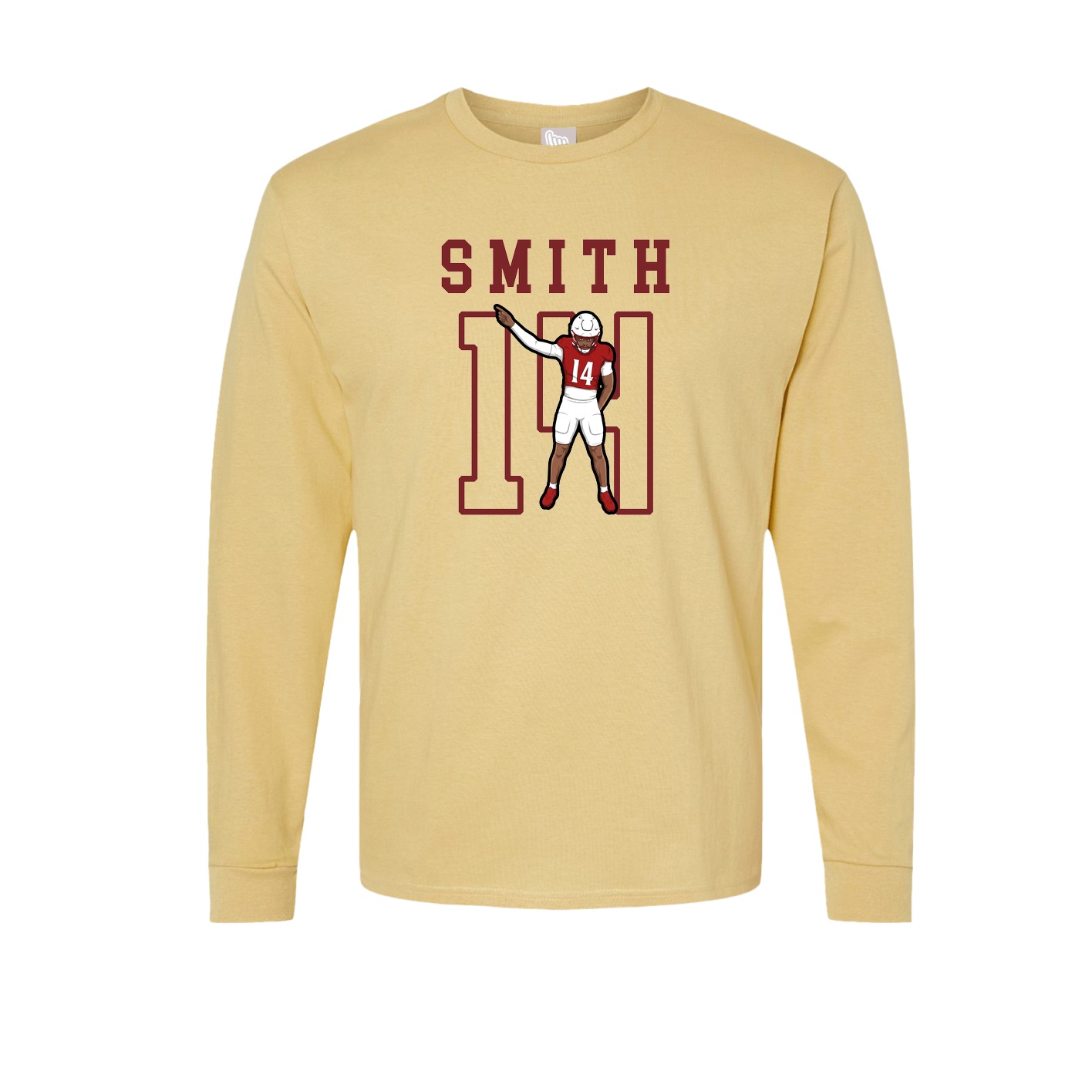 Long Sleeve Tee — Shirsey in Vegas Gold