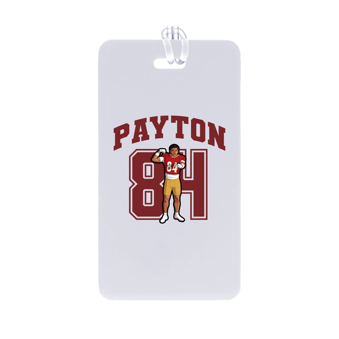 Bag Tag — Number in Classic