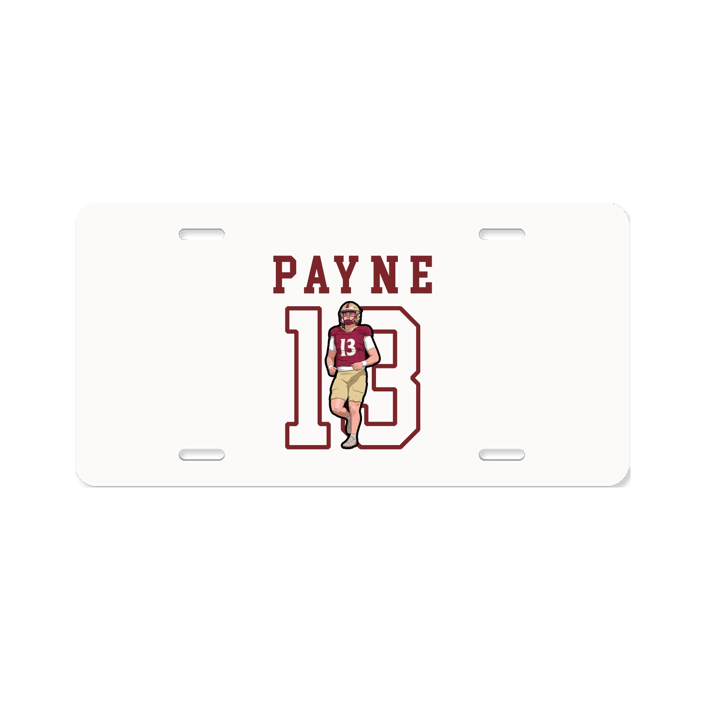 License Plate — Shirsey in Classic