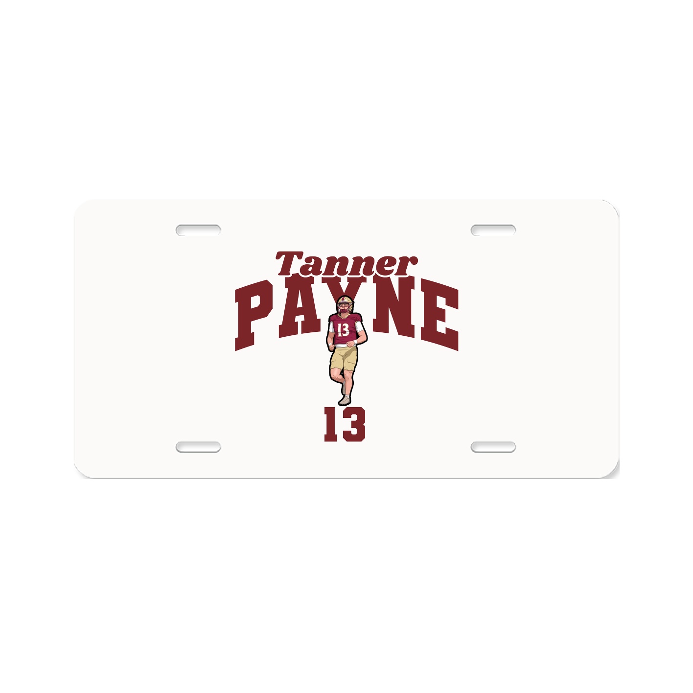 License Plate — Signature Arch in Classic