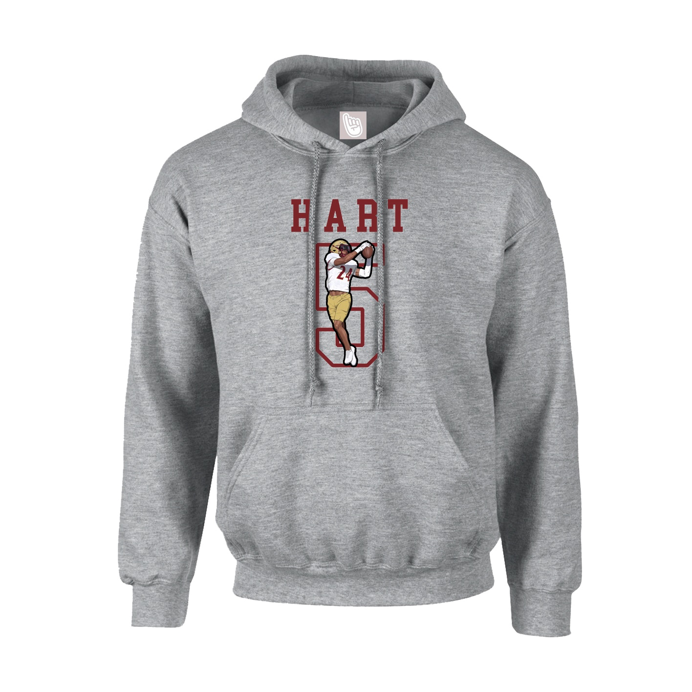 Youth Hoodie — Shirsey in Grey