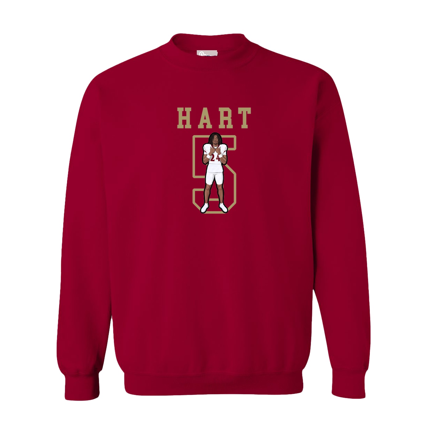 Fleece Crew — Shirsey in Cardinal