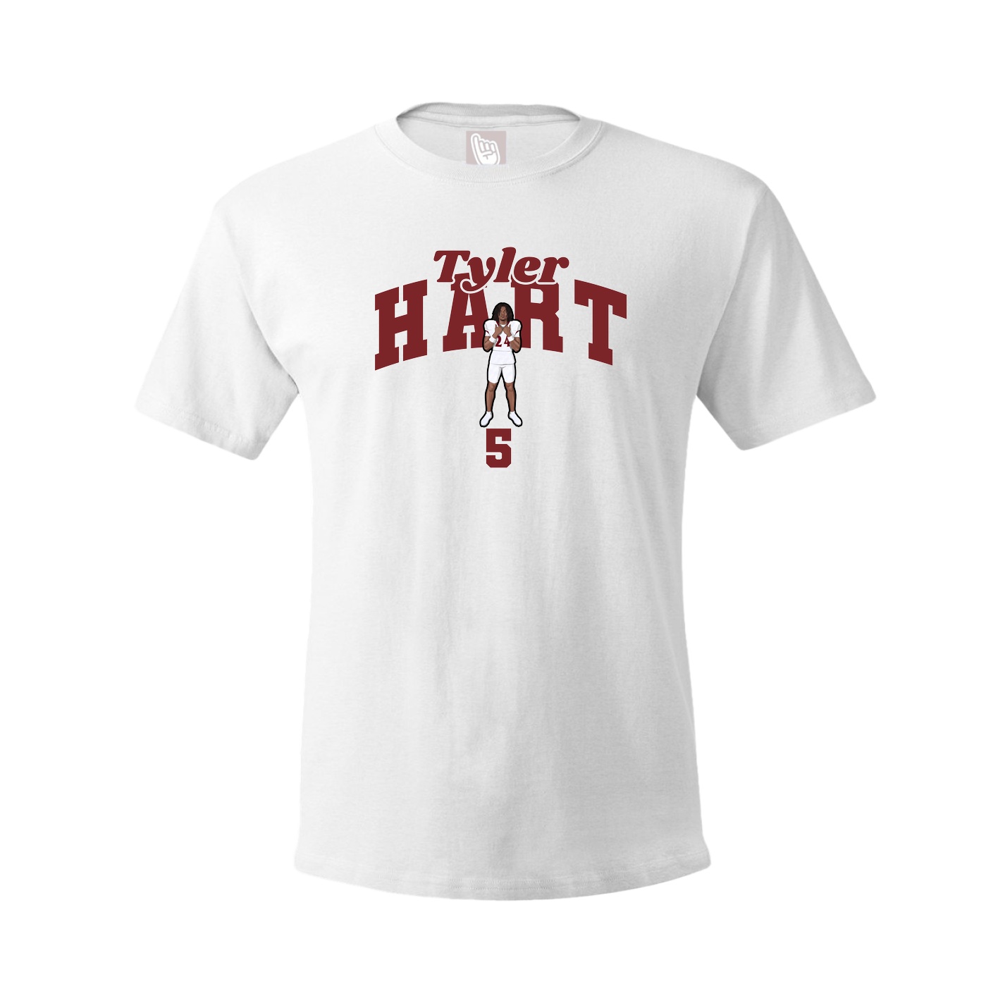 Tee — Signature Arch in White