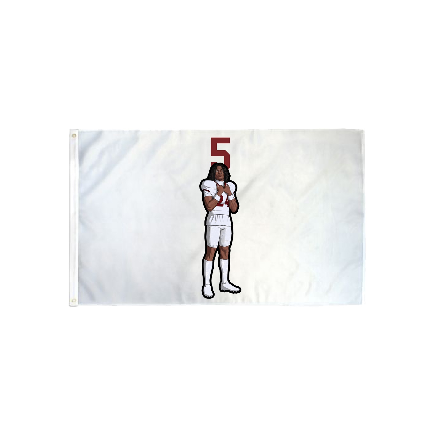 3x5 Flag — Number Top in Classic