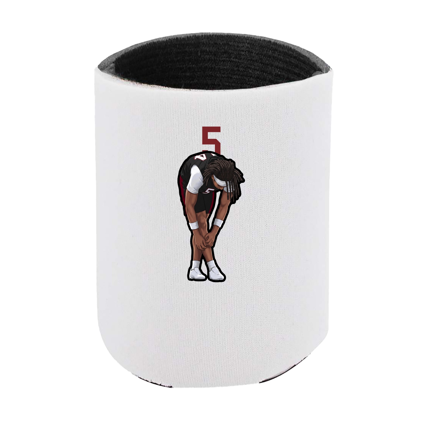 Can Holder — Number Top in White