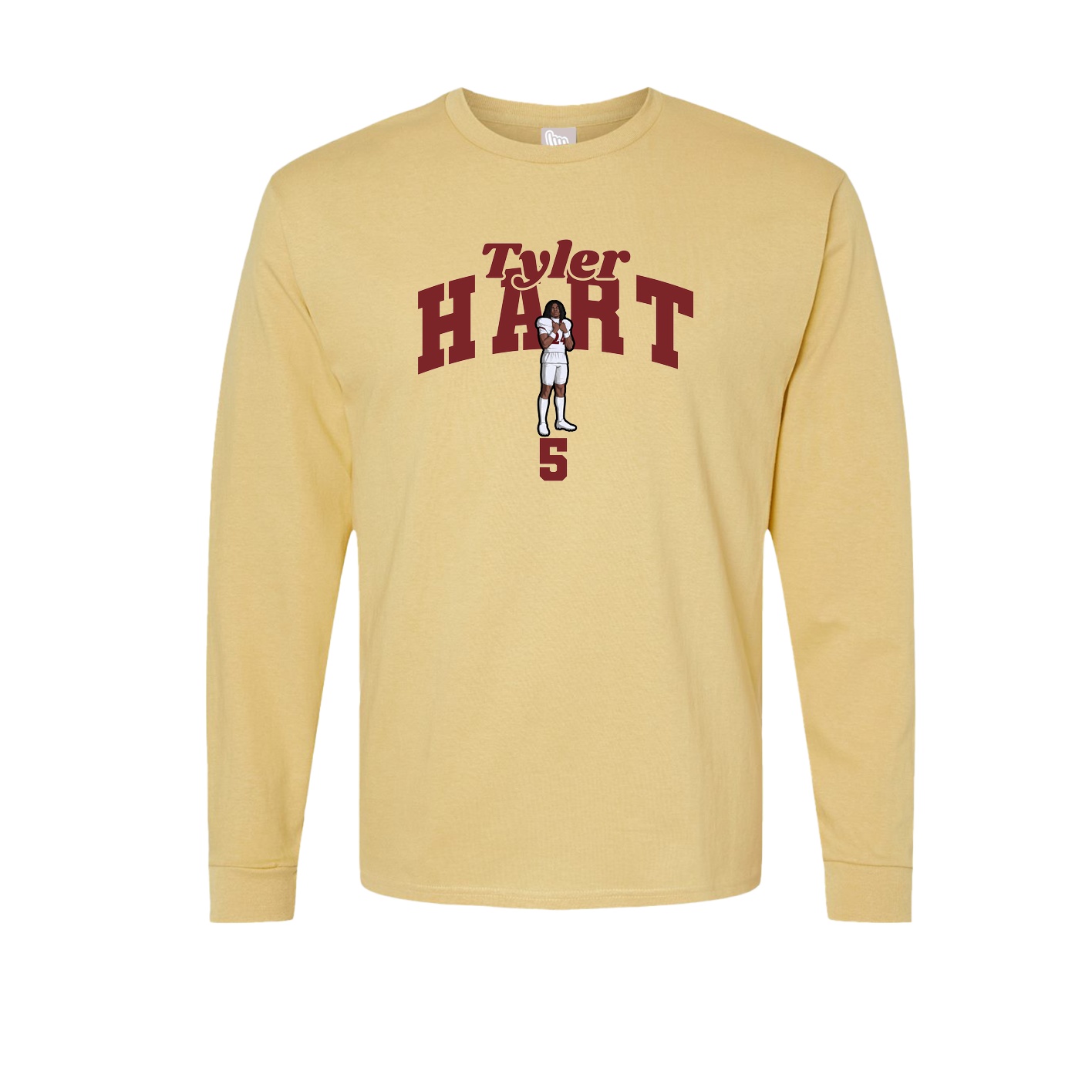Long Sleeve Tee — Signature Arch in Vegas Gold