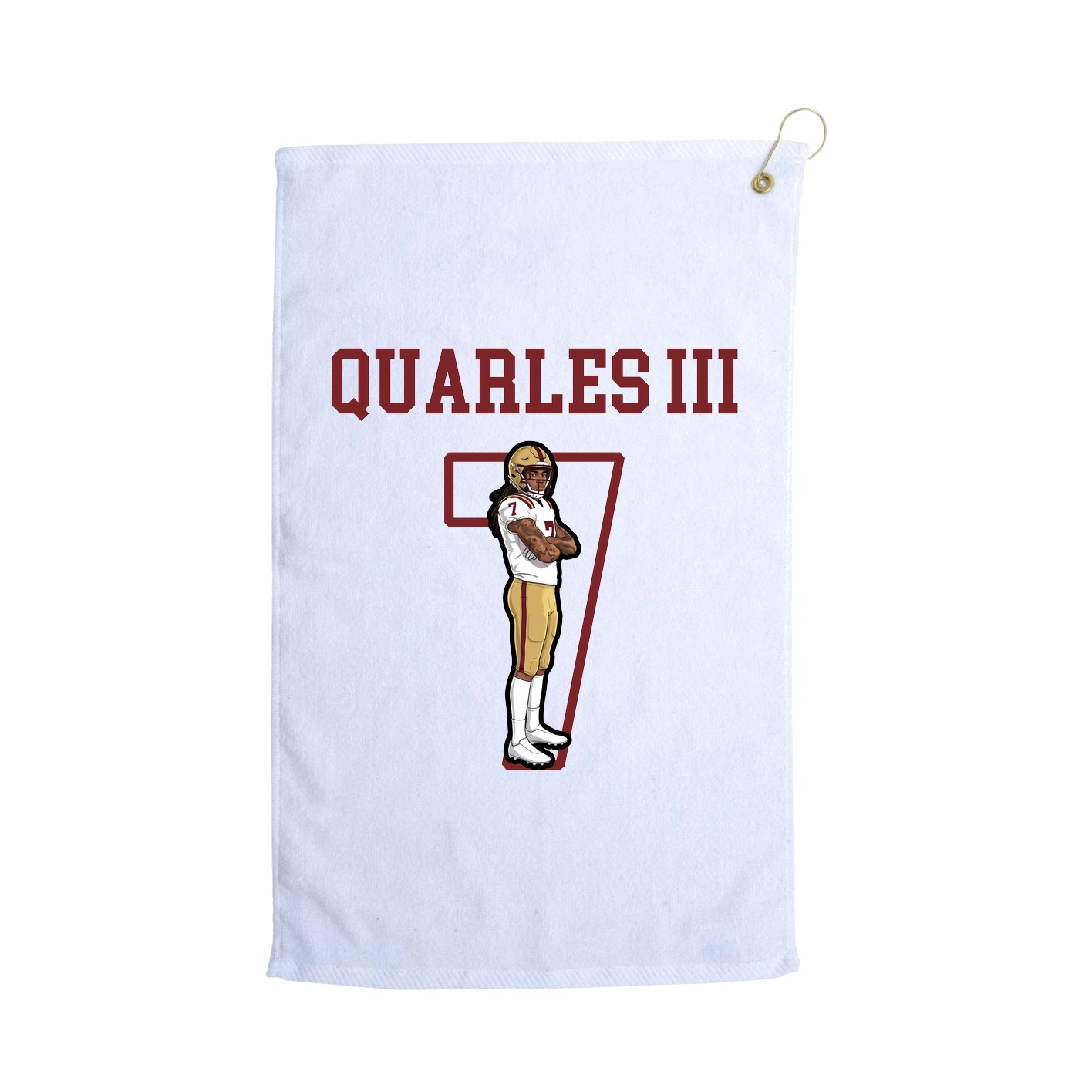 Golf Towel — Shirsey in White