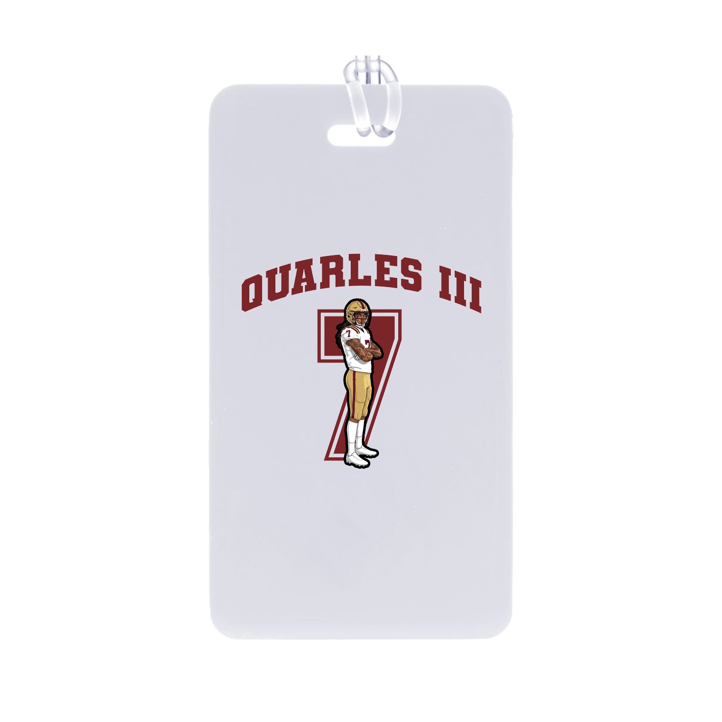 Bag Tag — Number in Classic