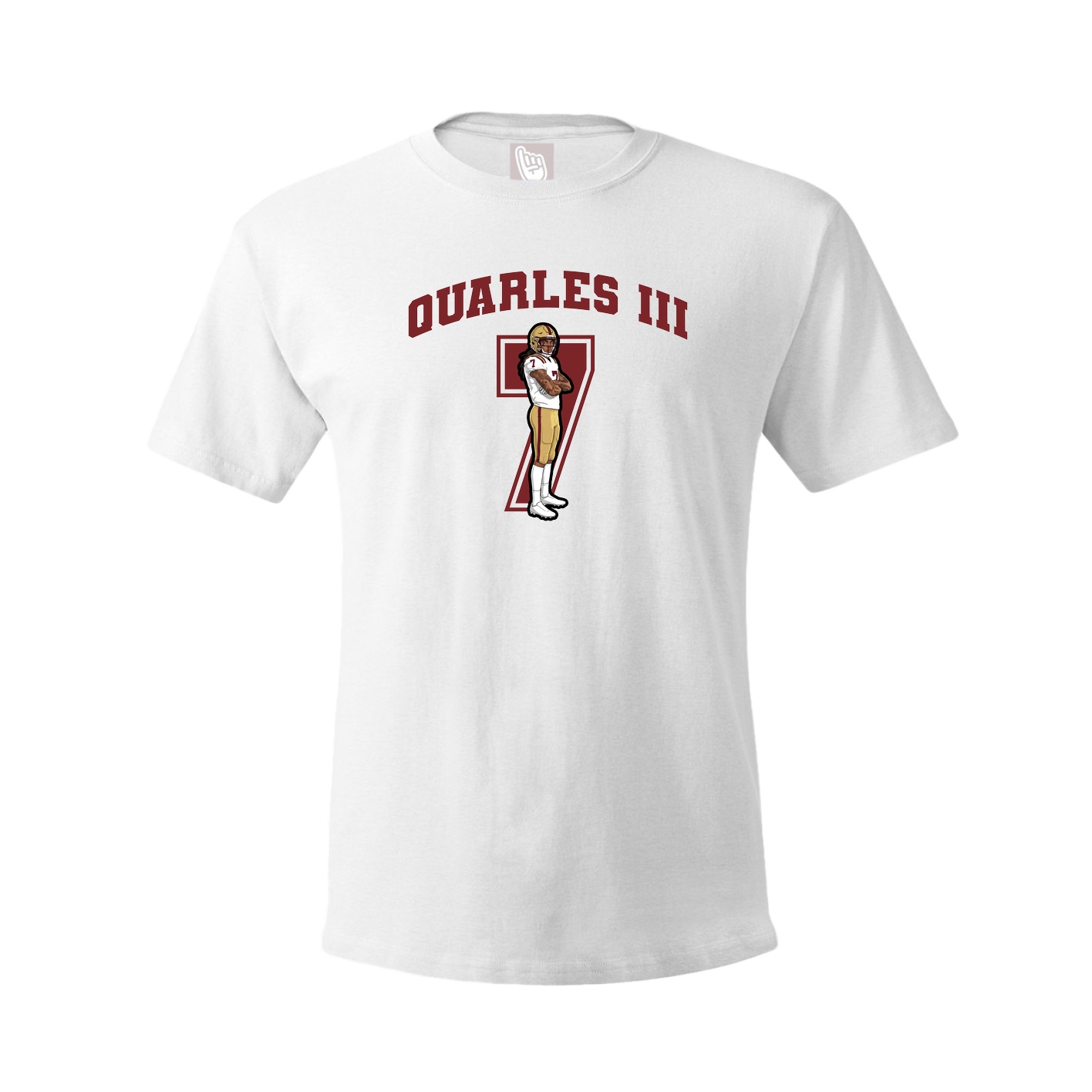 Tee — Number in White