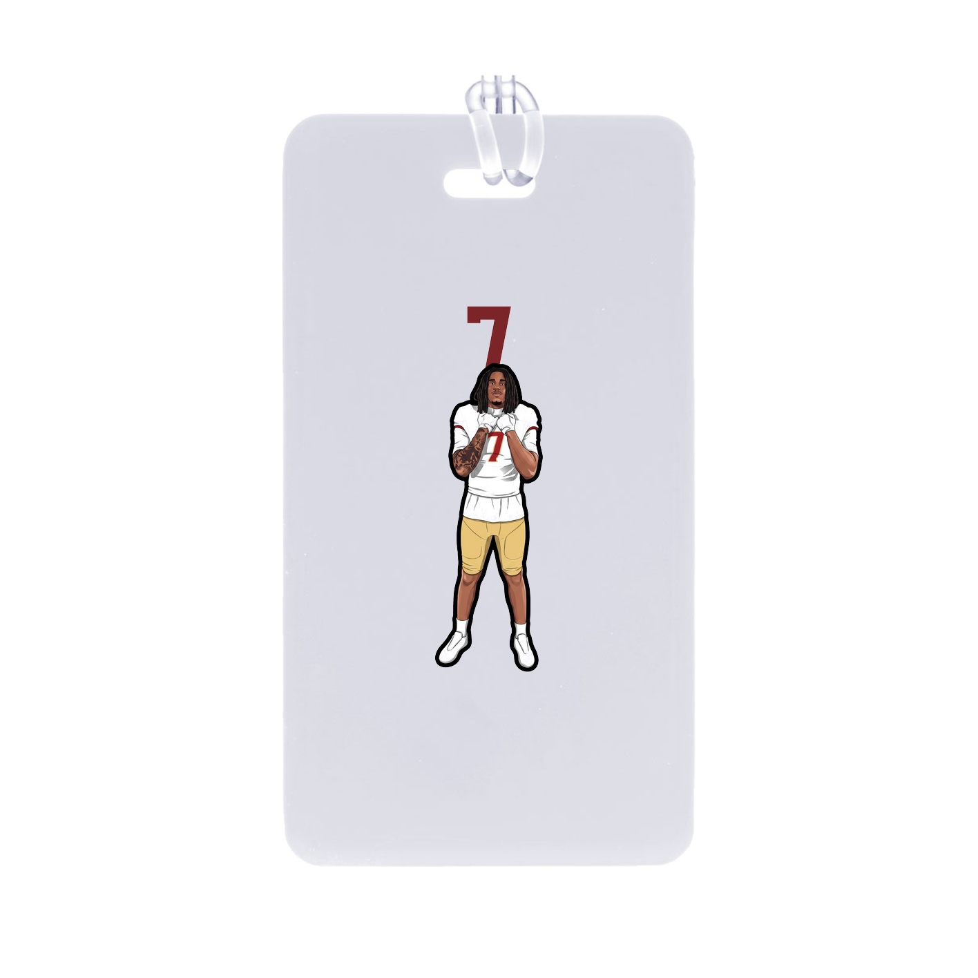 Bag Tag — Number Top in Classic