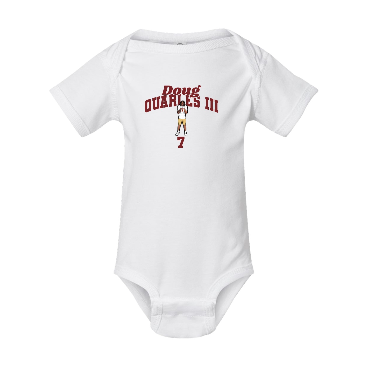Baby Onesie — Signature Arch in White