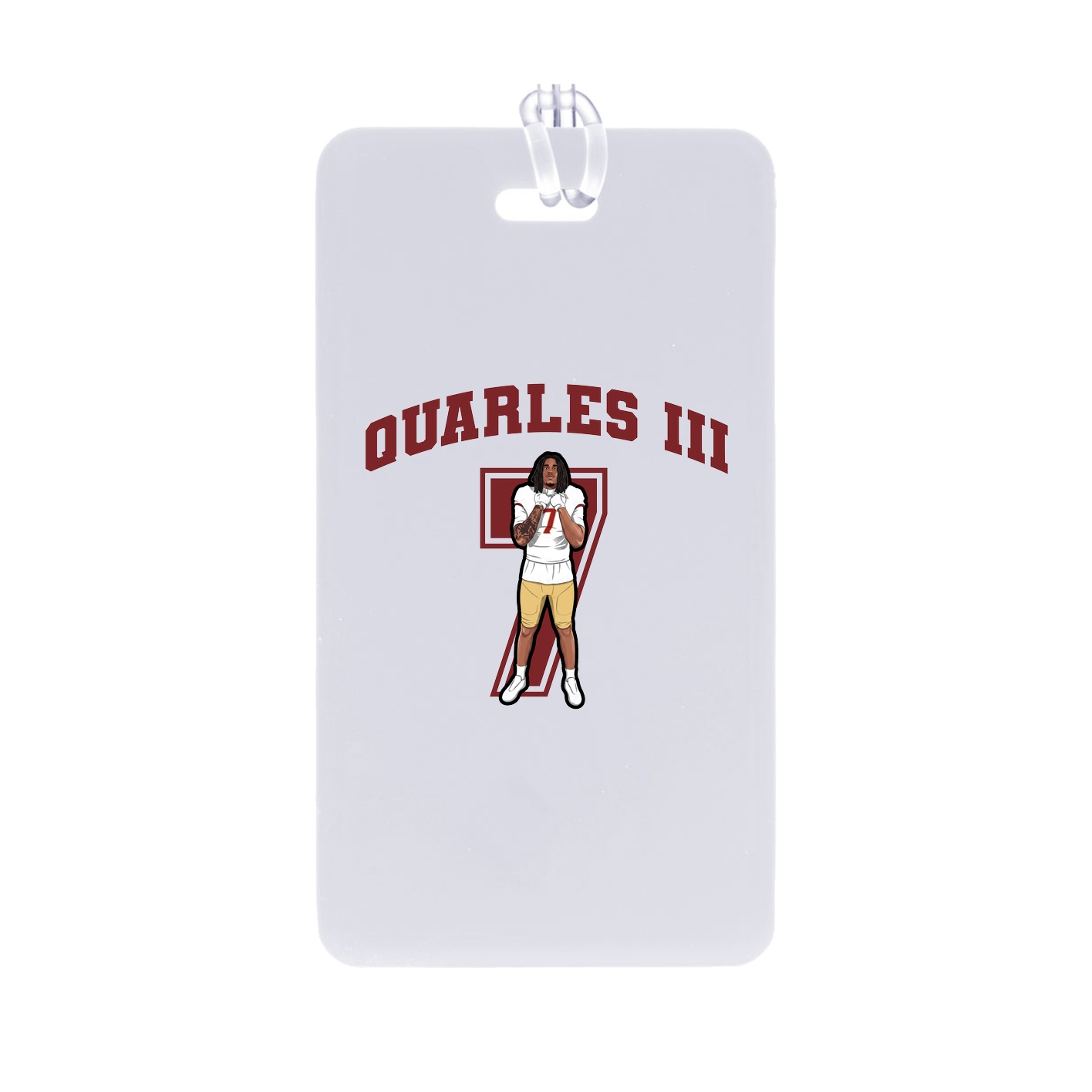 Bag Tag — Number in Classic
