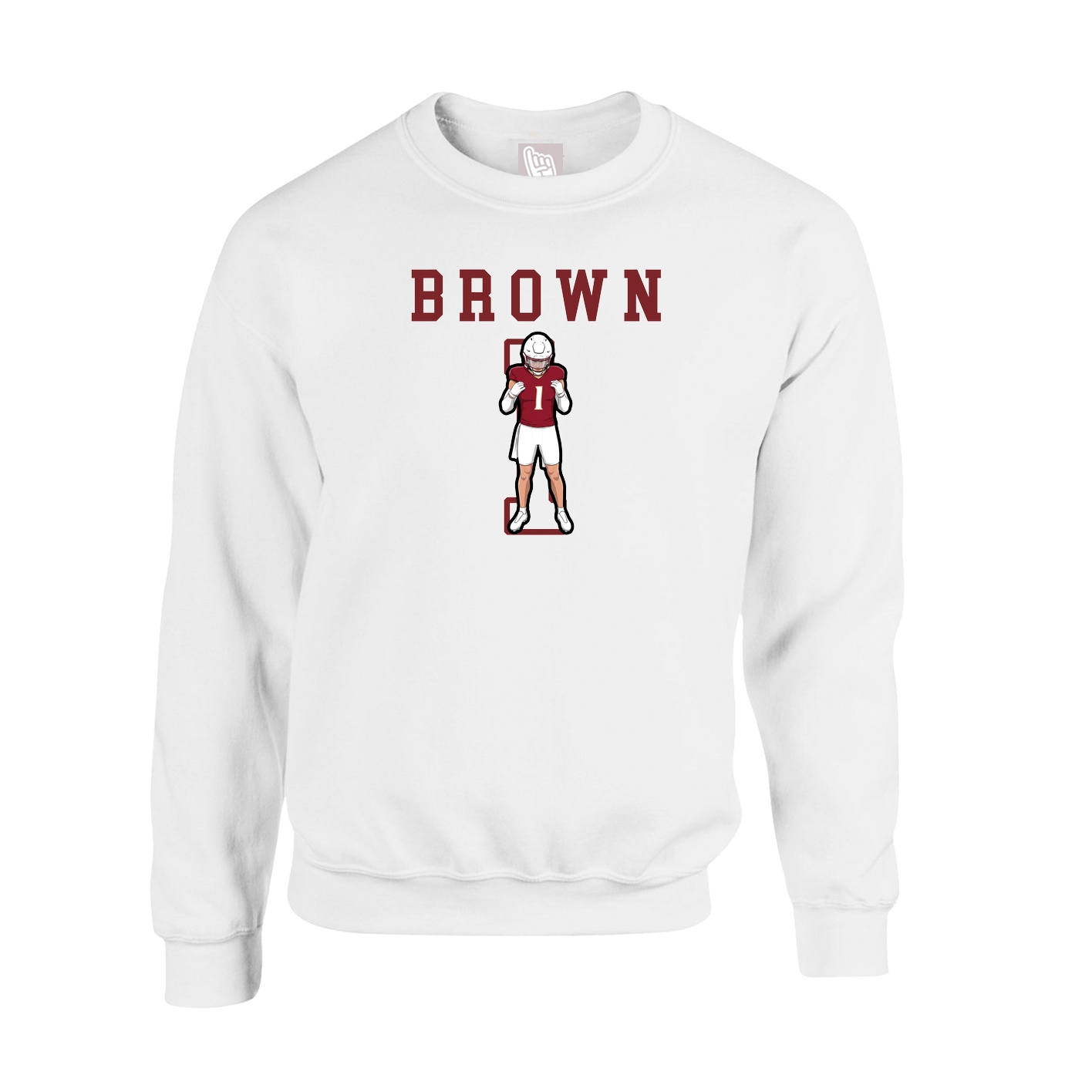 Fleece Crew — Shirsey in White