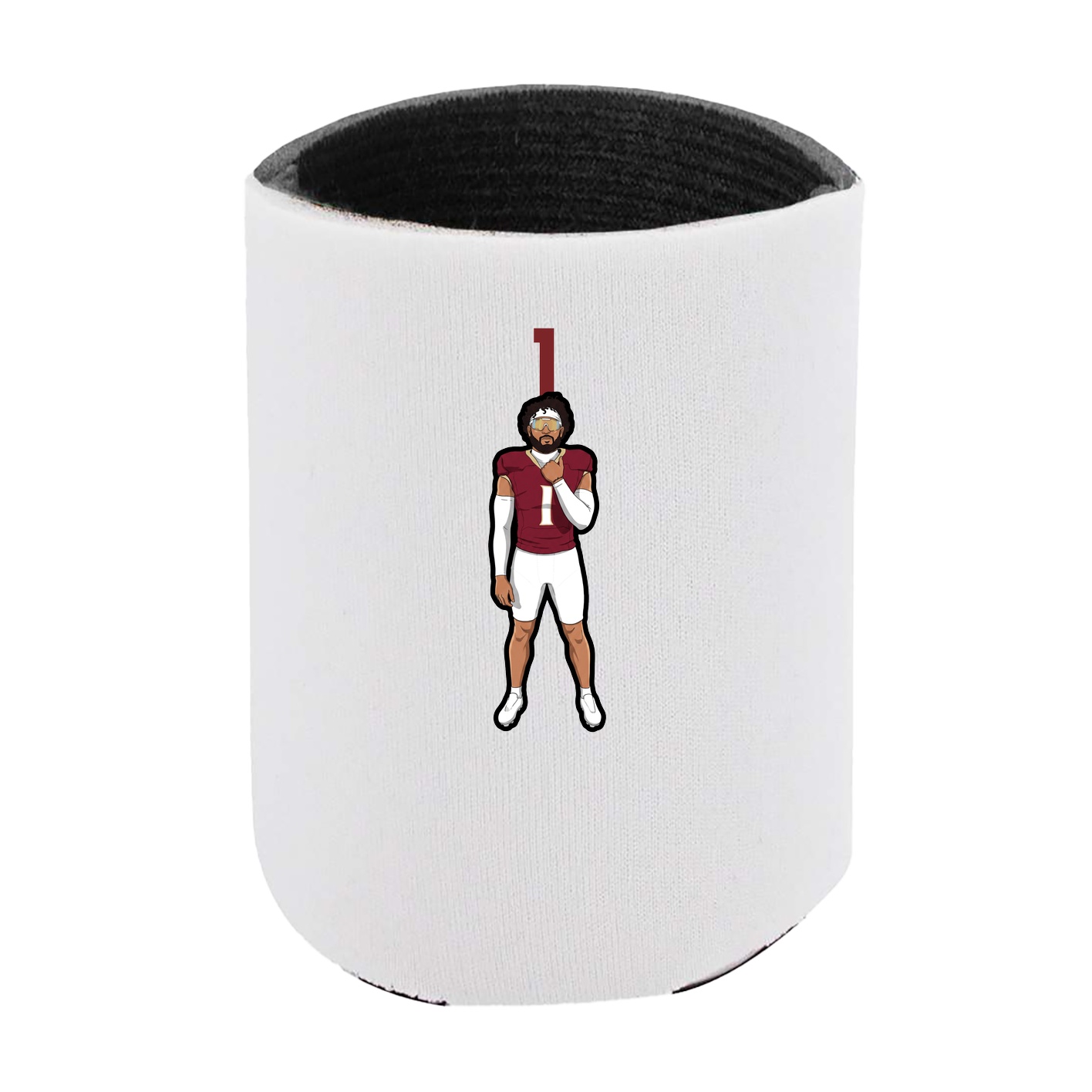 Can Holder — Number Top in White