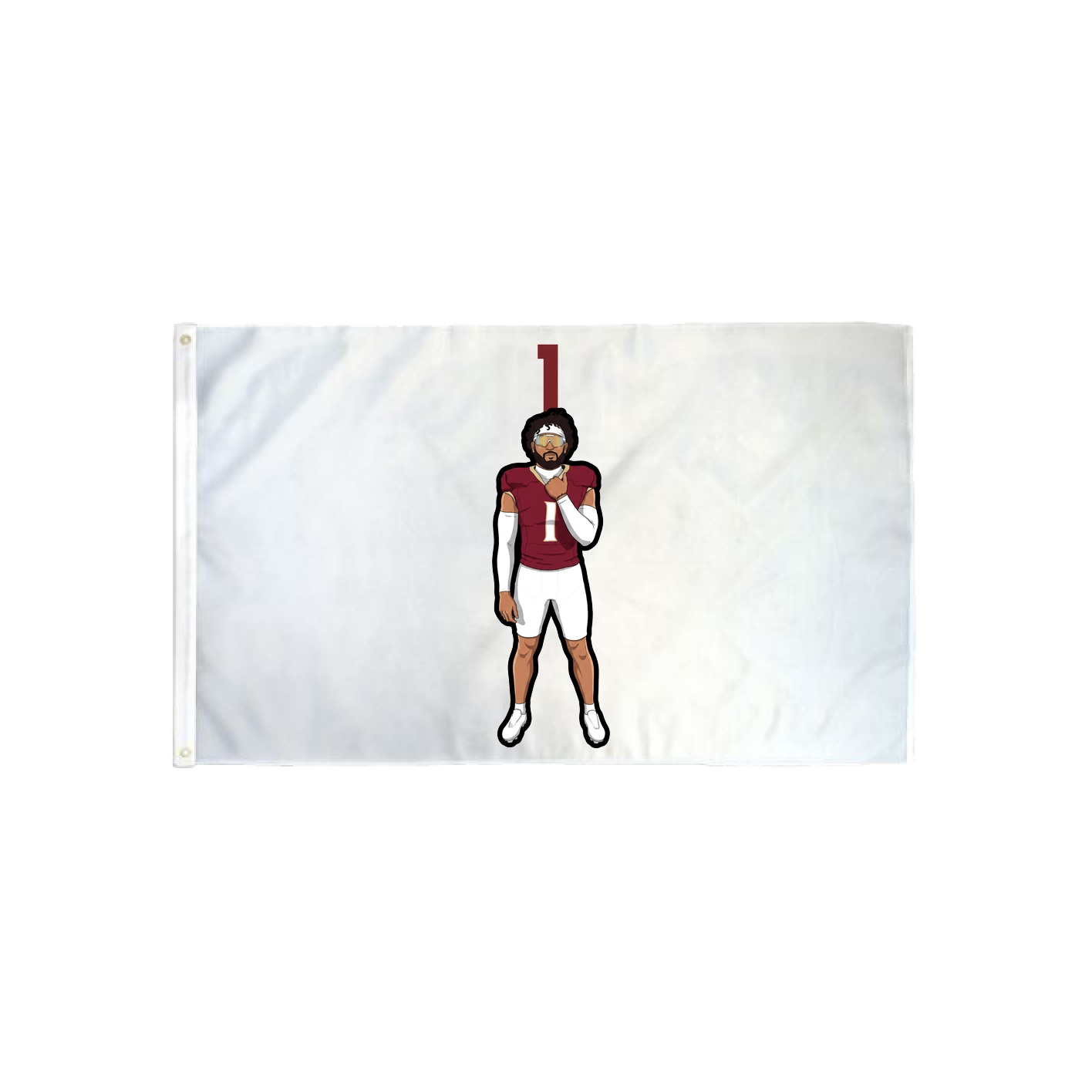3x5 Flag — Number Top in Classic