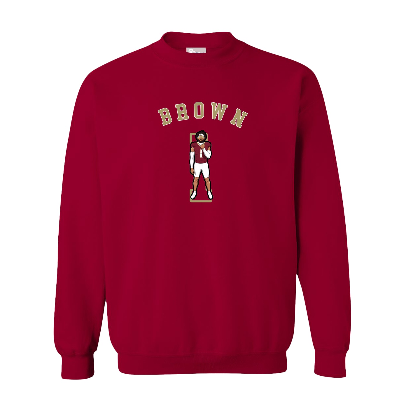 Fleece Crew — Shirsey Arch in Cardinal