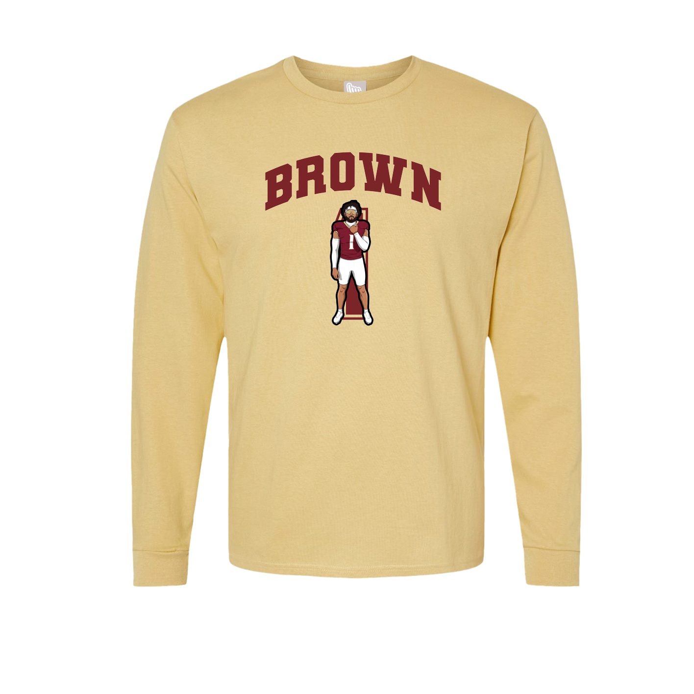 Long Sleeve Tee — Number in Vegas Gold