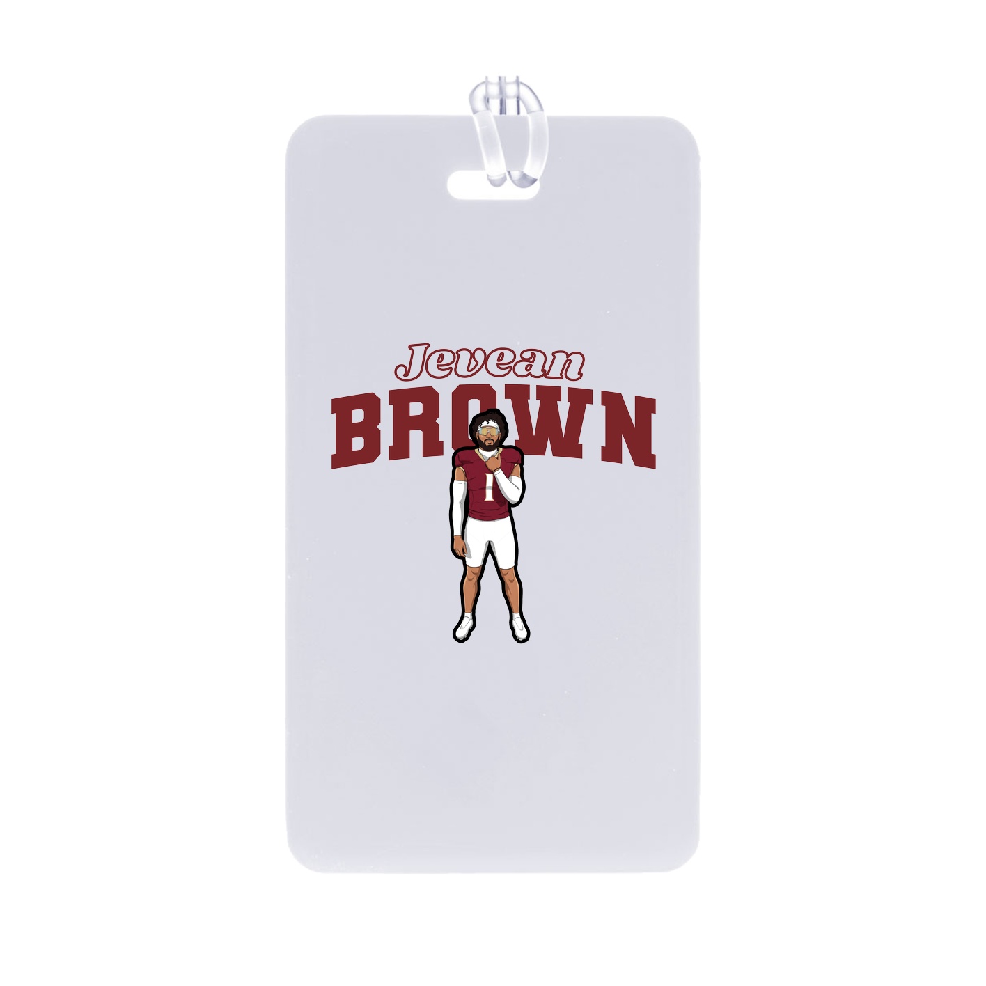 Bag Tag — Name Arch in Classic