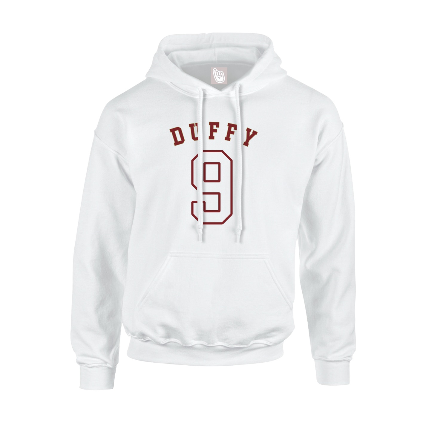 Youth Hoodie — Shirsey Arch in White