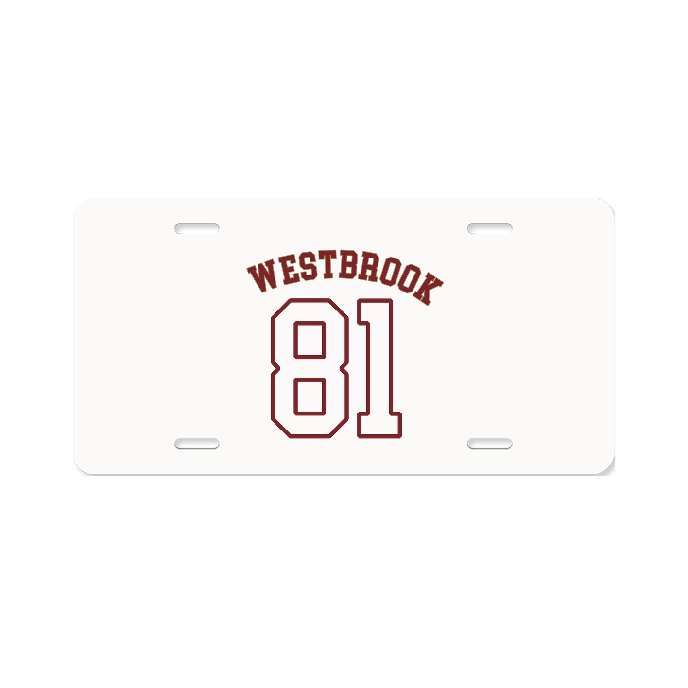License Plate — Shirsey Arch in Classic